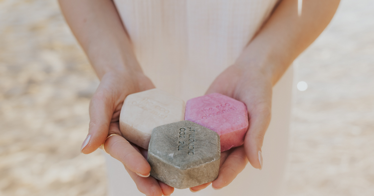 The Eco Alchemist low-waste solid shampoo bars