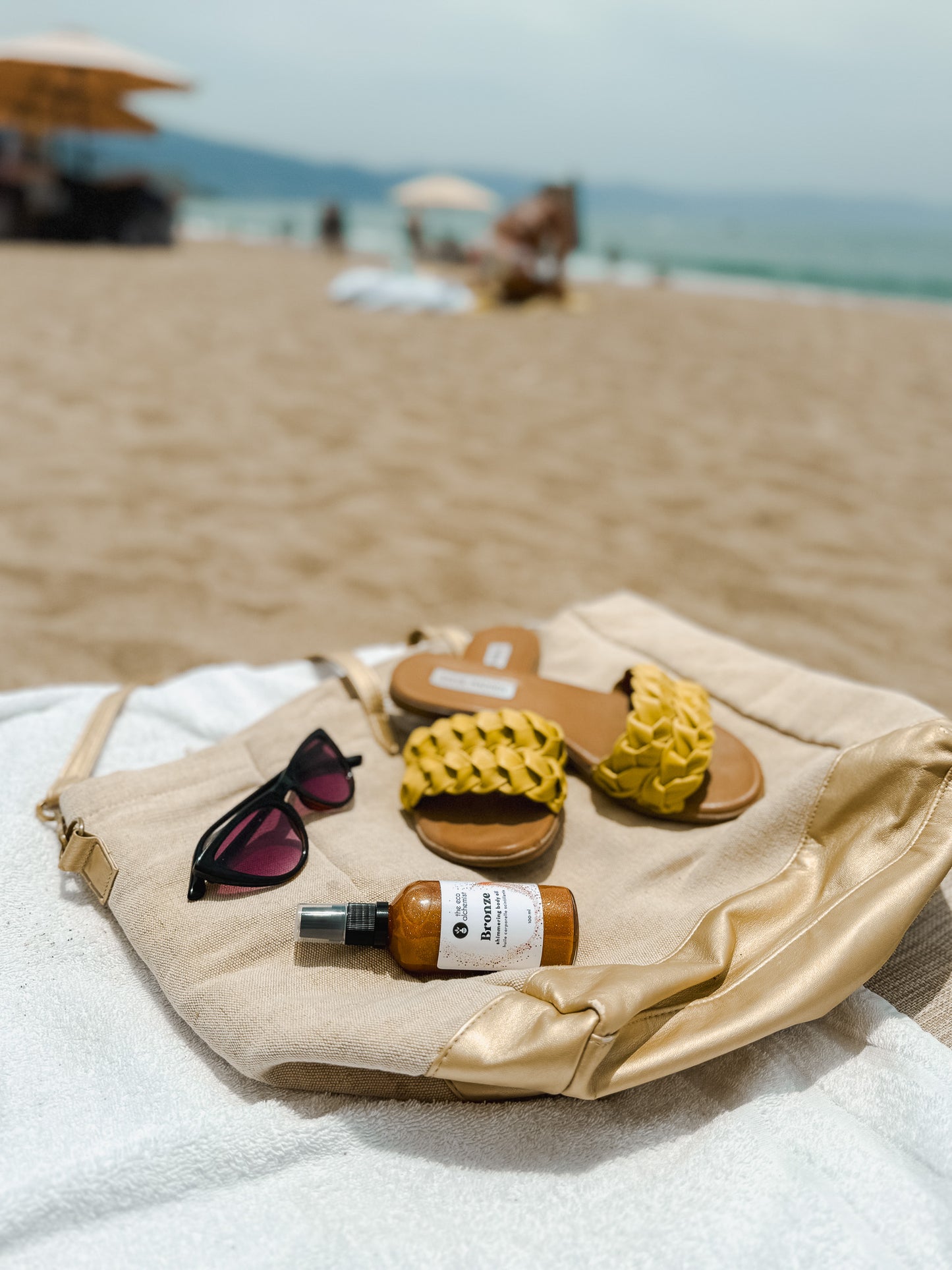Bronze Shimmering Body Oil