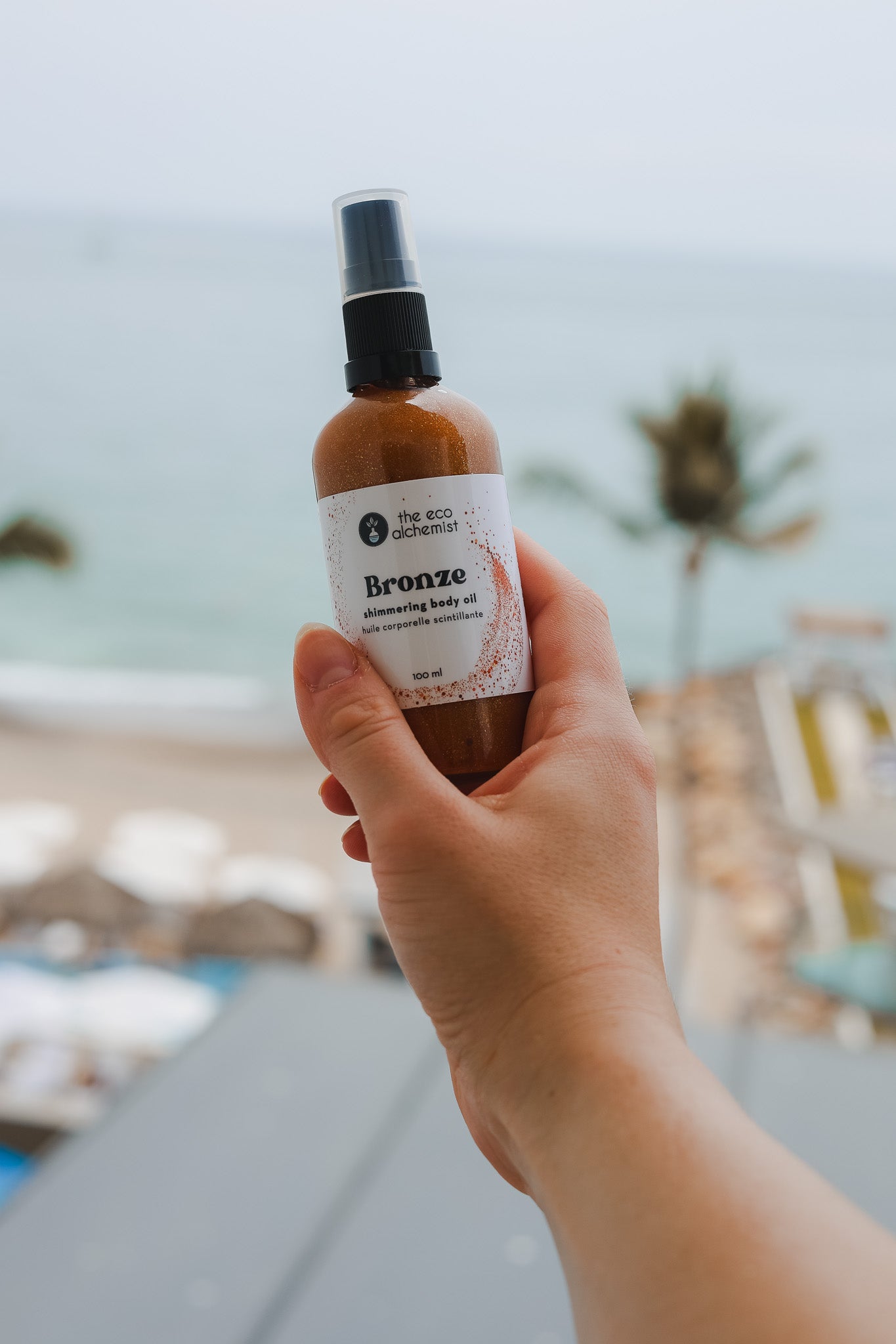 Bronze Shimmering Body Oil