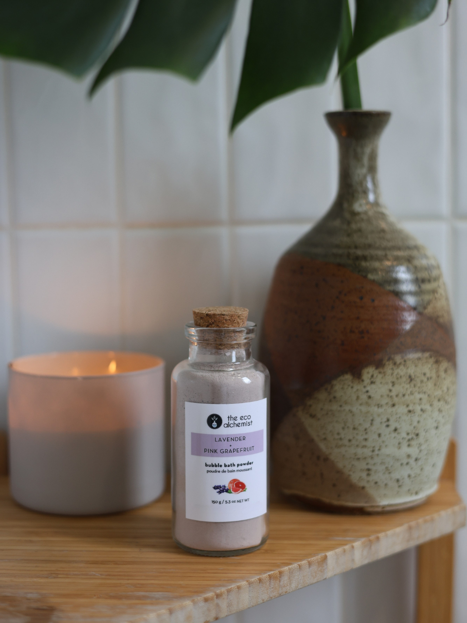 Lavender + Pink Grapefruit Bubble Bath Powder