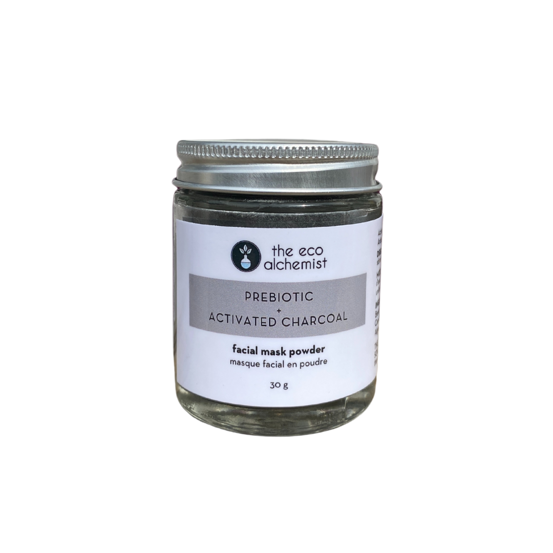 Prebiotic + Activated Charcoal Facial Mask Powder