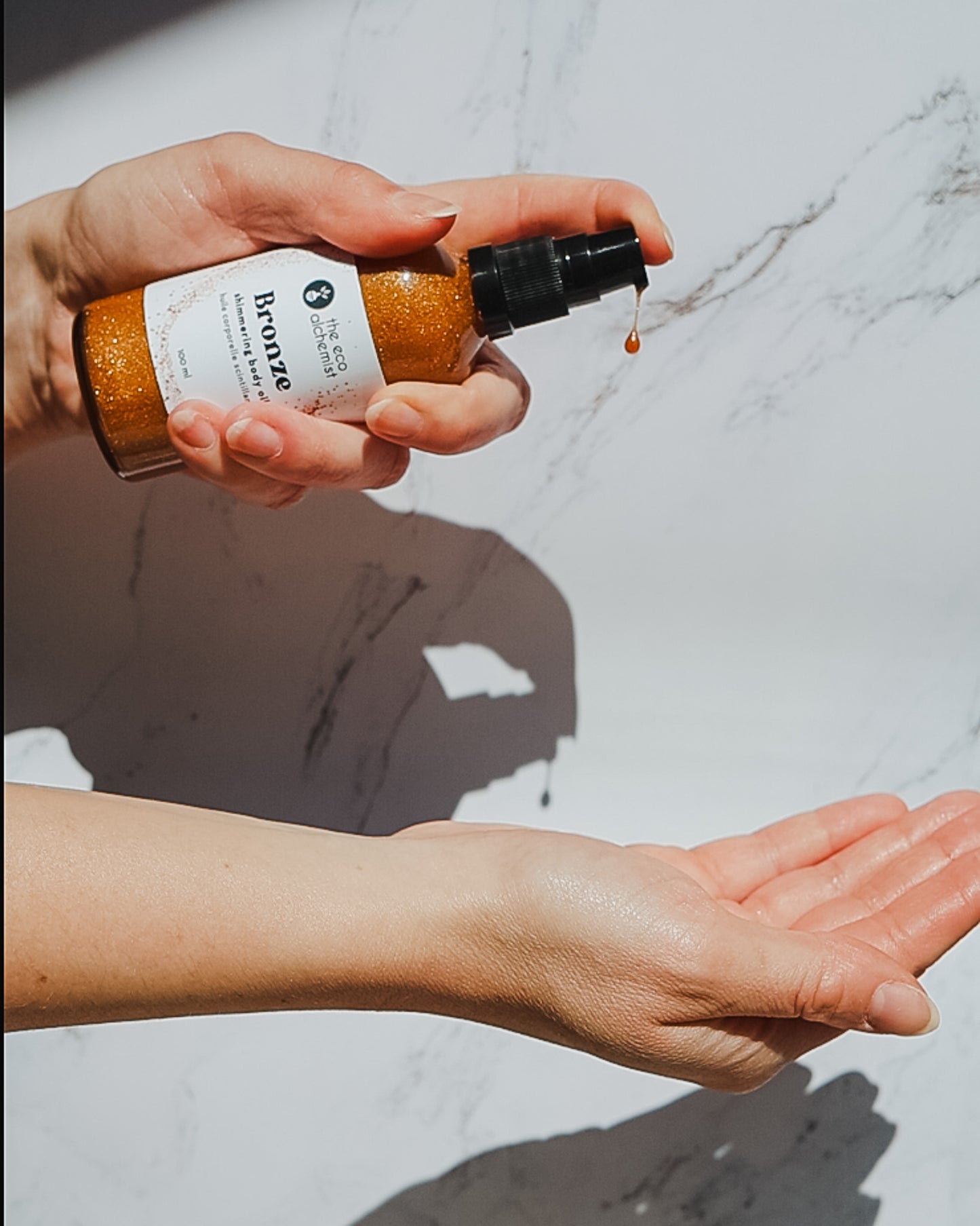 Bronze Shimmering Body Oil