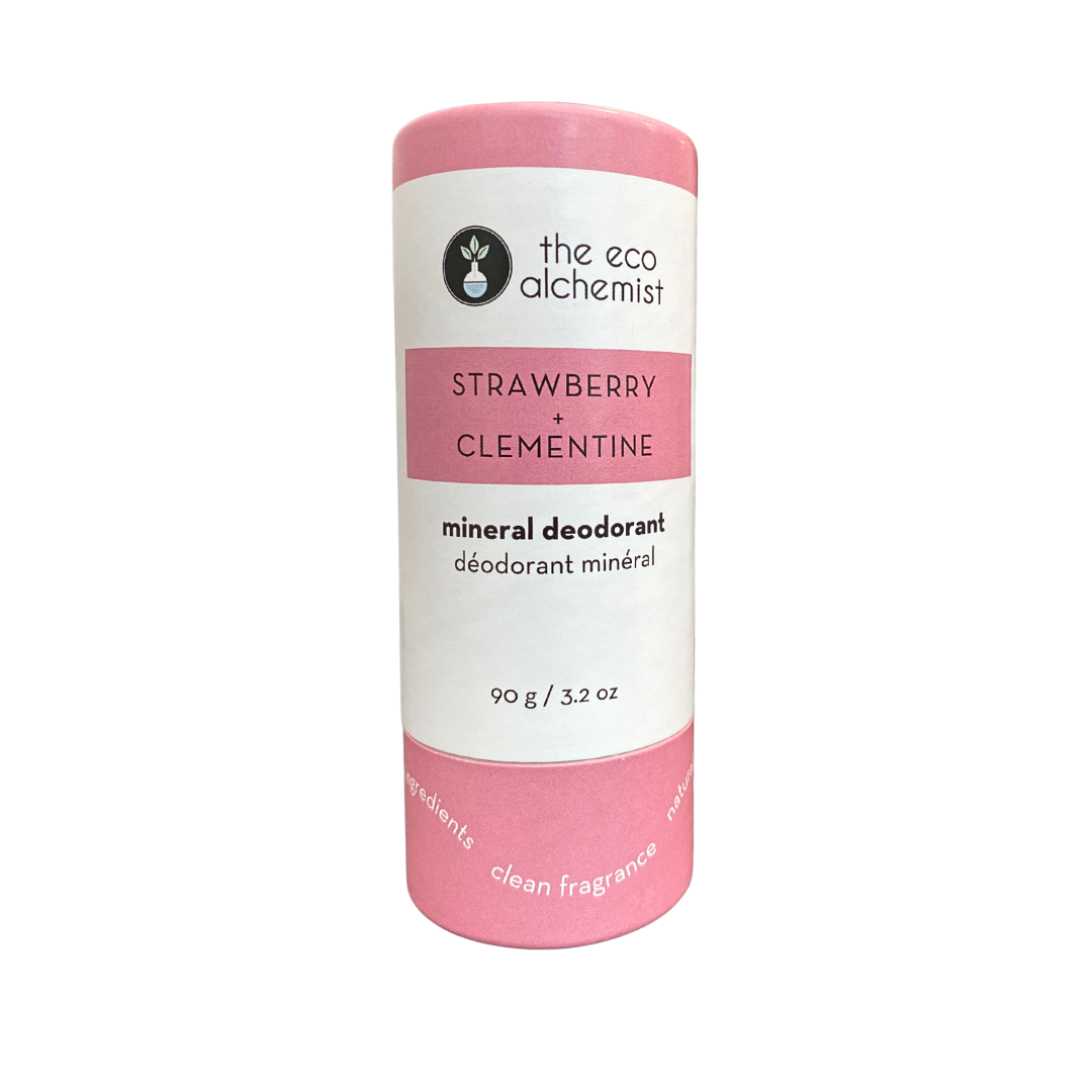 Strawberry + Clementine Mineral Deodorant Stick