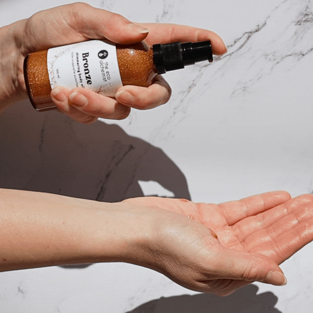Bronze Shimmering Body Oil