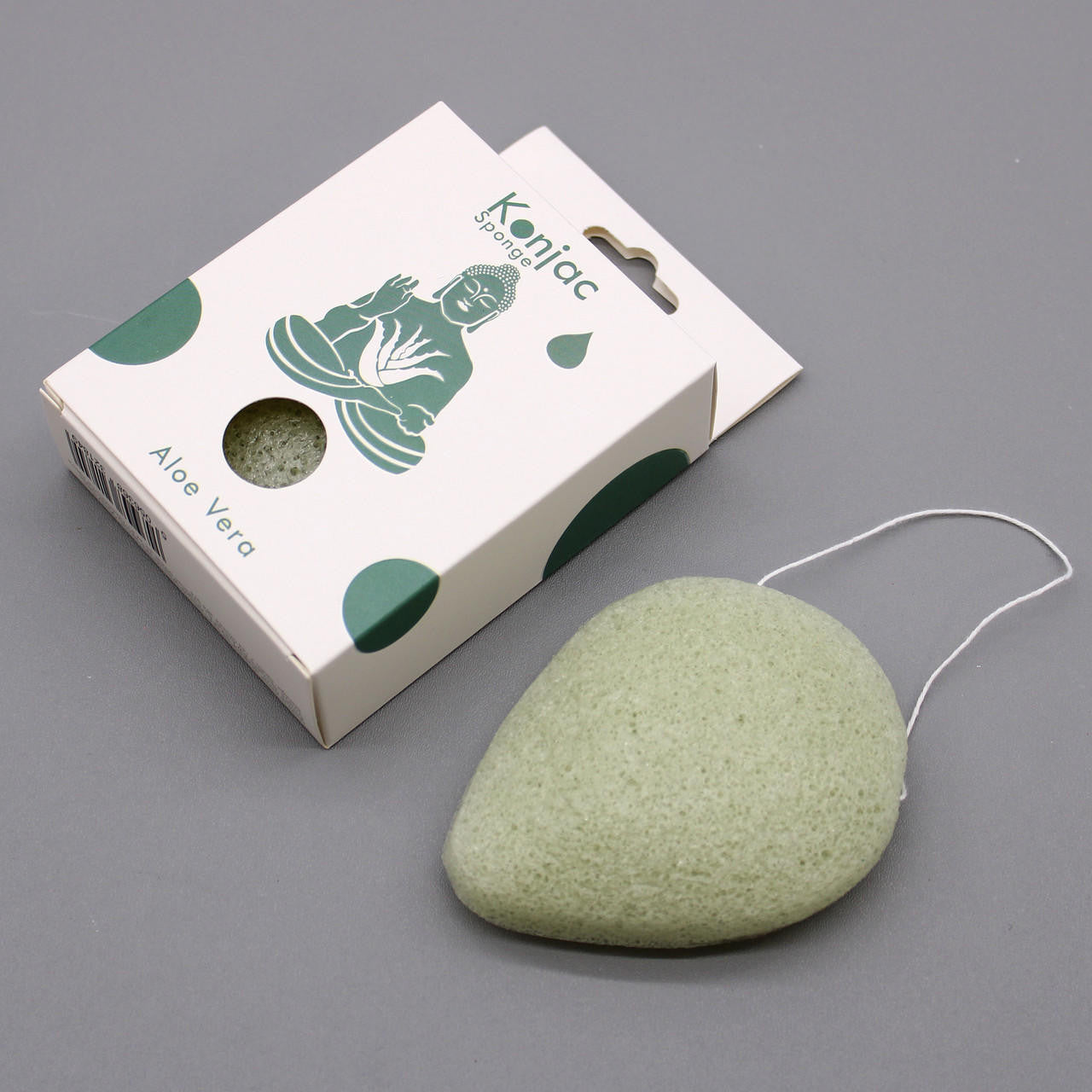 Ancient Wisdom Teardrop Konjac Sponge - Aloe Vera
