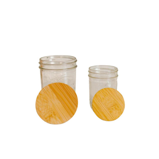 Bamboo Switch Bamboo Mason Jar Lids