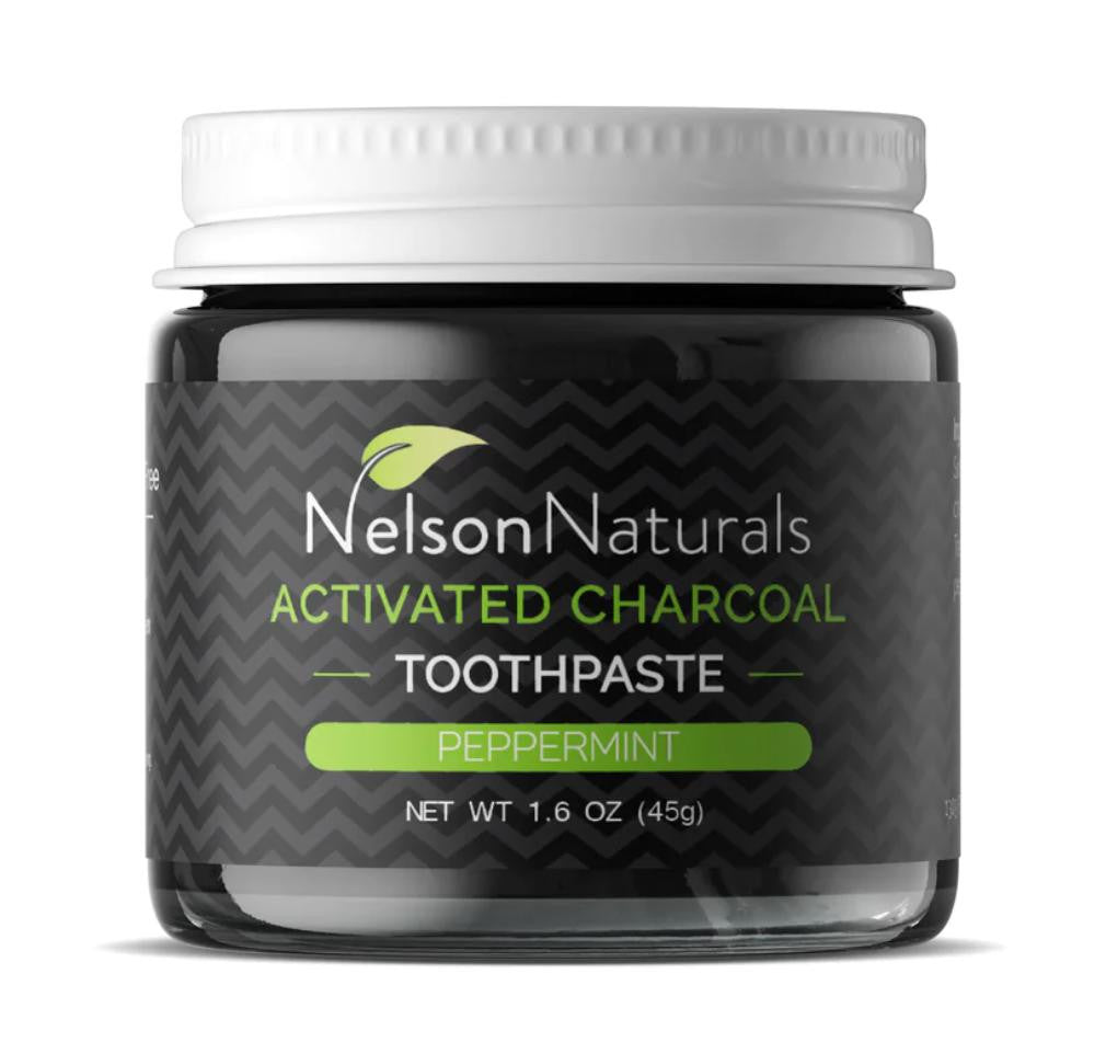 Nelson Naturals Activated Charcoal Whitening Toothpaste