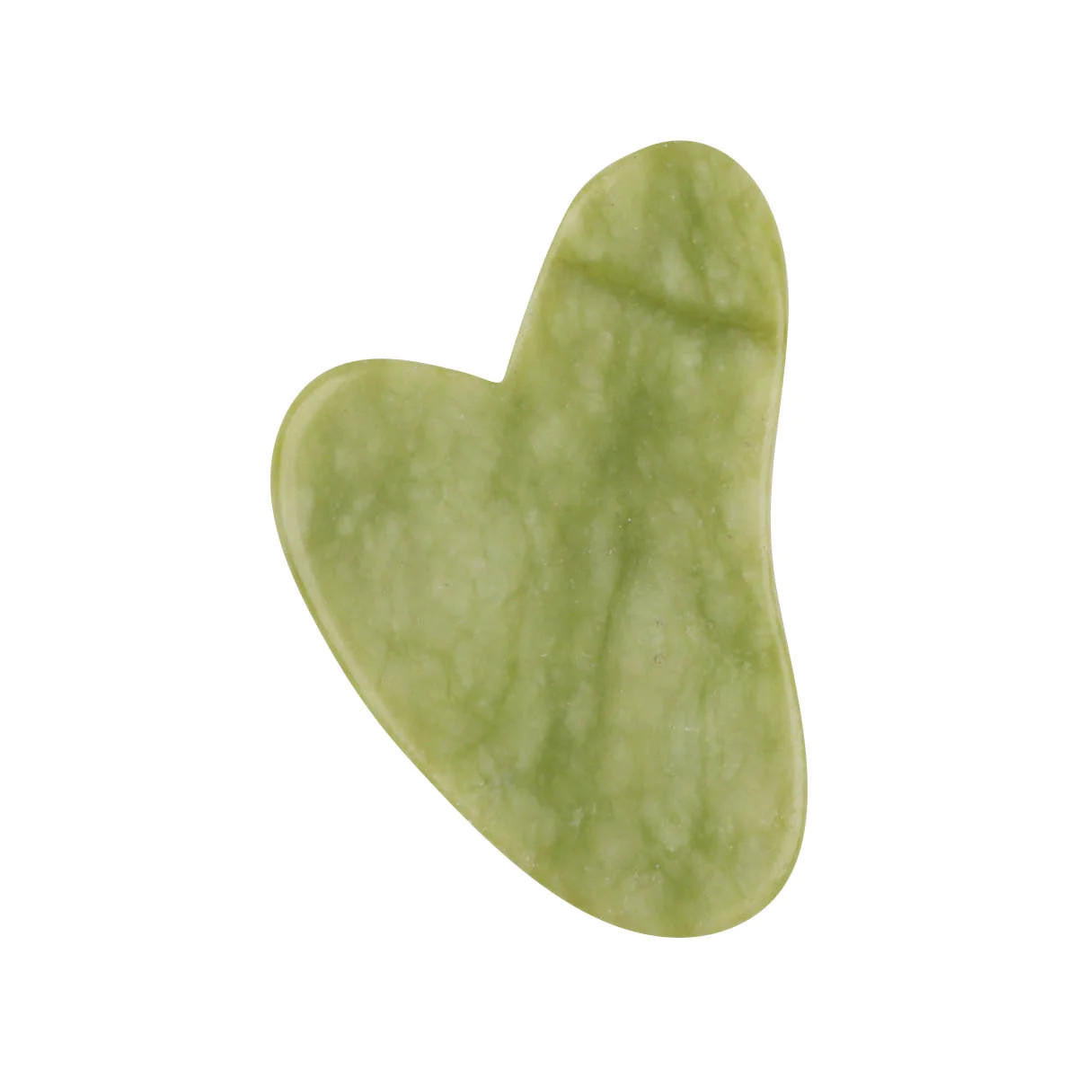 The Eco Alchemist Jade Gua Sha Stone - Heart Shape