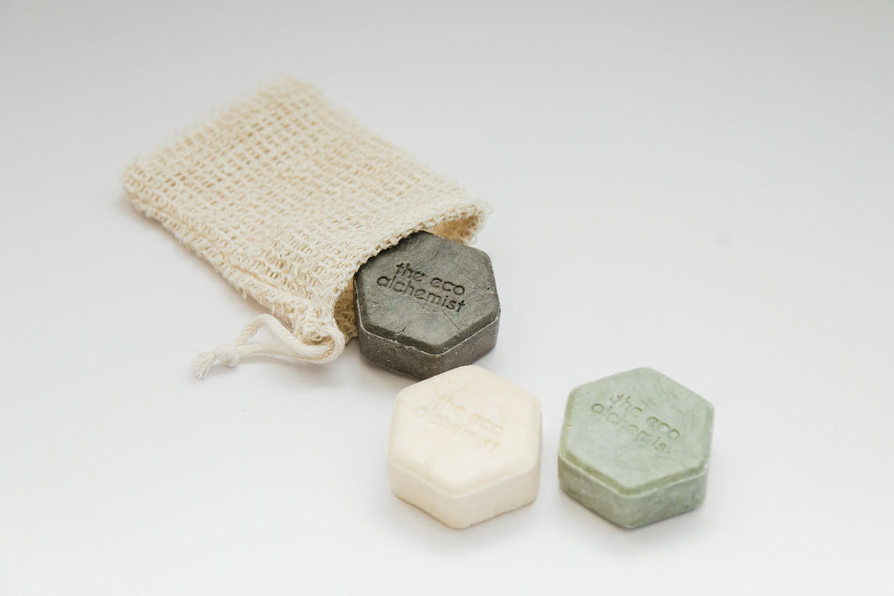 The Eco Alchemist Sisal Soap Bag