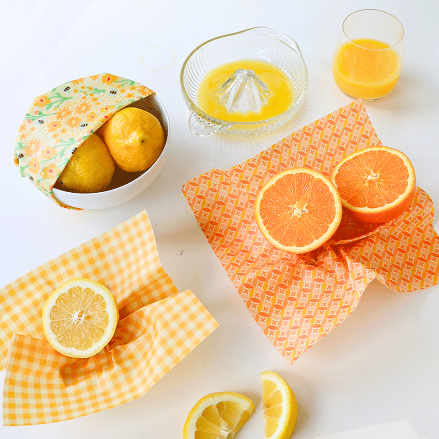 Beeswax Wrap Variety Set - Yellow