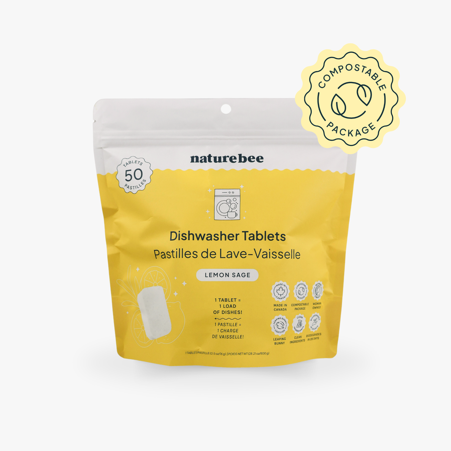 Dishwasher Tablets - Lemon Sage