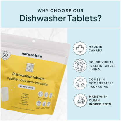 Dishwasher Tablets - Lemon Sage