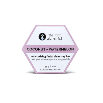 Coconut + Watermelon Moisturizing Facial Cleansing Bar