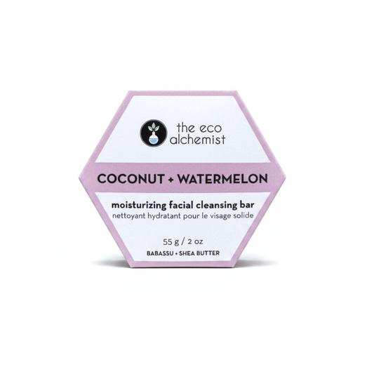 Coconut + Watermelon Moisturizing Facial Cleansing Bar