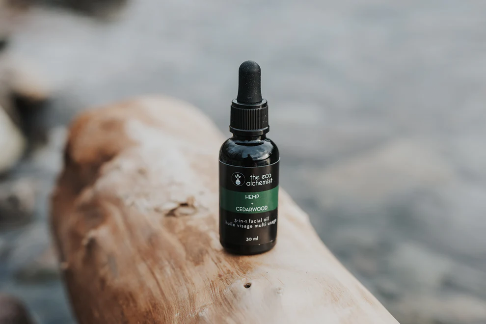 Hemp + Cedarwood 3-in-1 Facial Oil