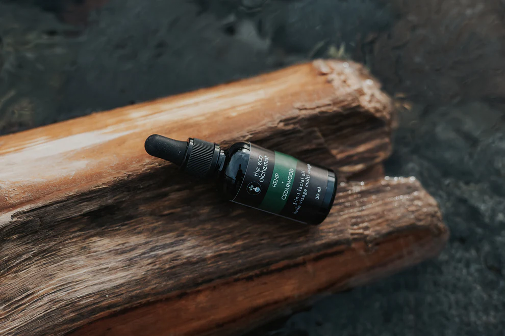 Hemp + Cedarwood 3-in-1 Facial Oil