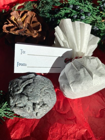 Lump of Coal Soap - Peppermint Mocha