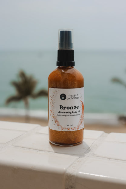 Bronze Shimmering Body Oil