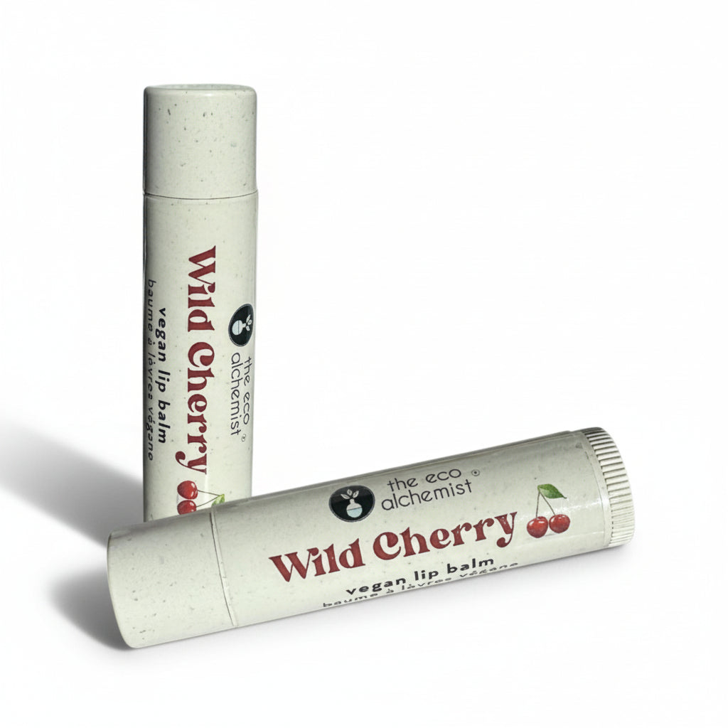 Compostable Wild Cherry Lip Balm