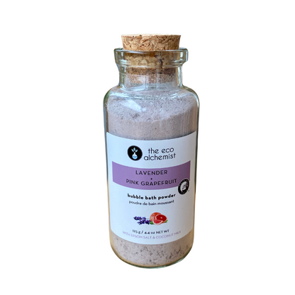 Lavender + Pink Grapefruit Bubble Bath Powder