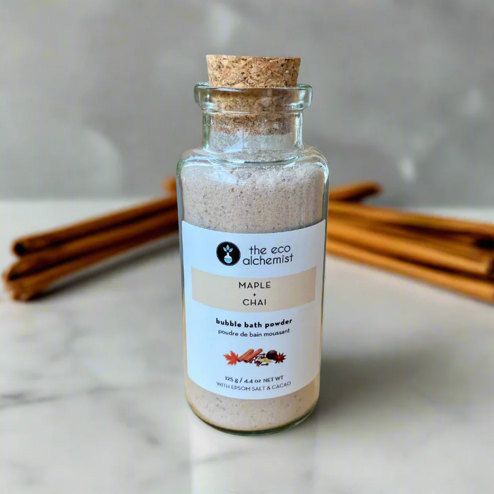 Maple + Chai Bubble Bath Powder