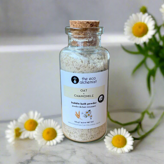 Oat + Chamomile Bubble Bath Powder