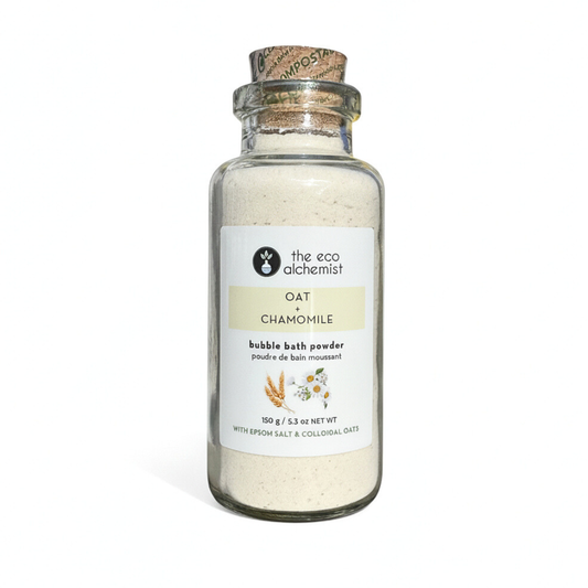 Oat + Chamomile Bubble Bath Powder
