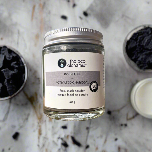 Prebiotic + Activated Charcoal Facial Mask Powder