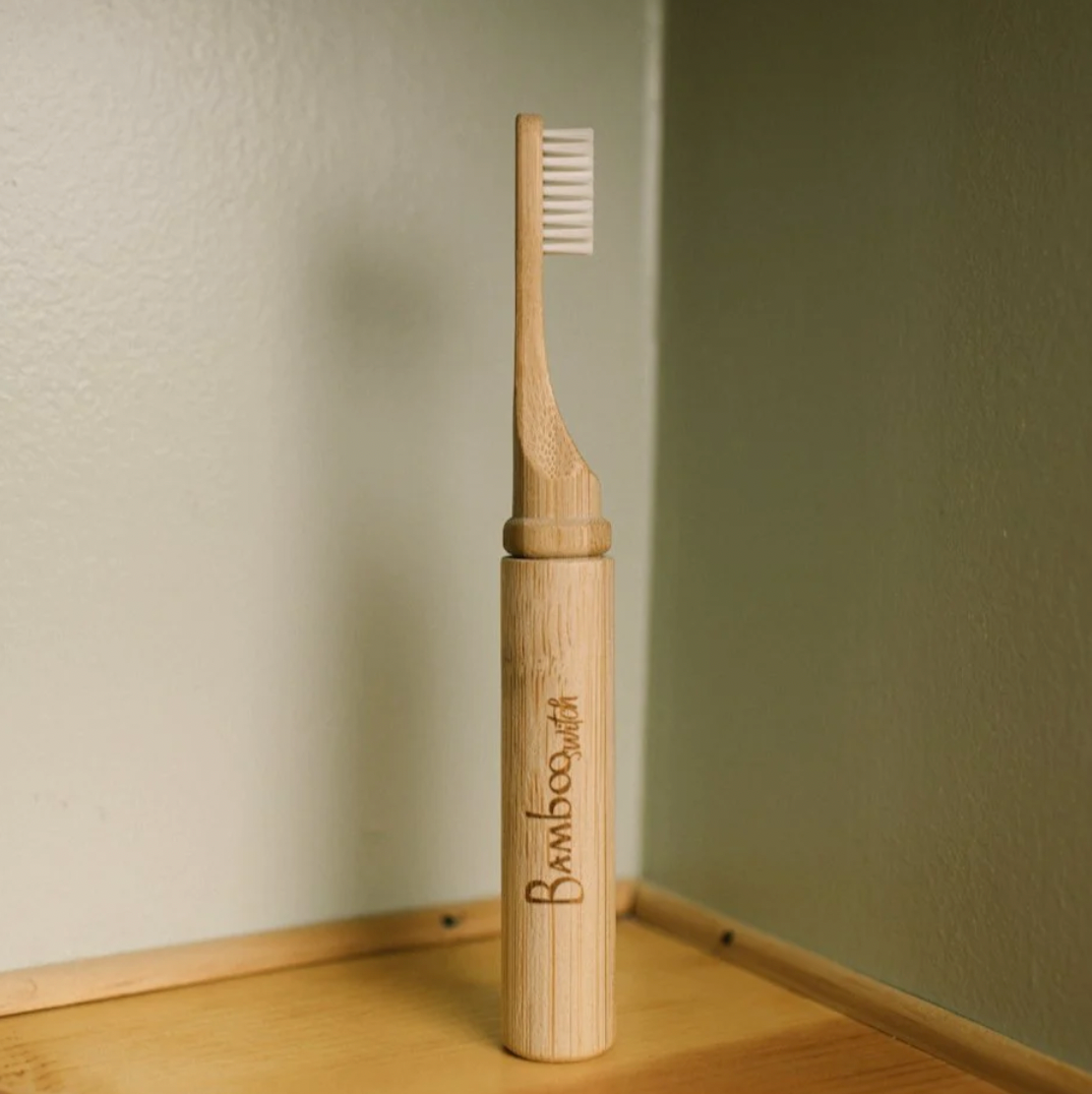 Compostable Bamboo Travel Toothbrush