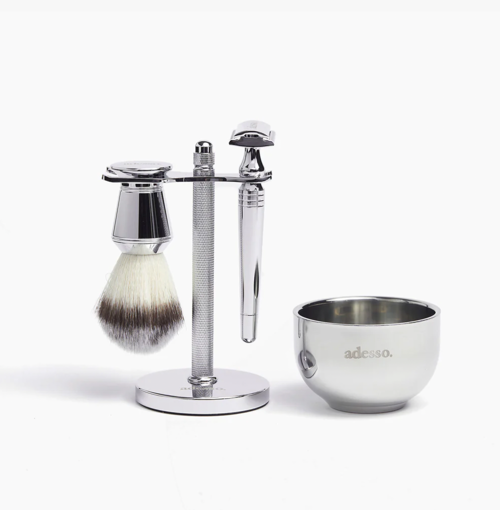 Safety Razor Set - Silver