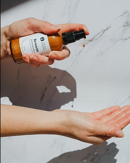 Bronze Shimmering Body Oil