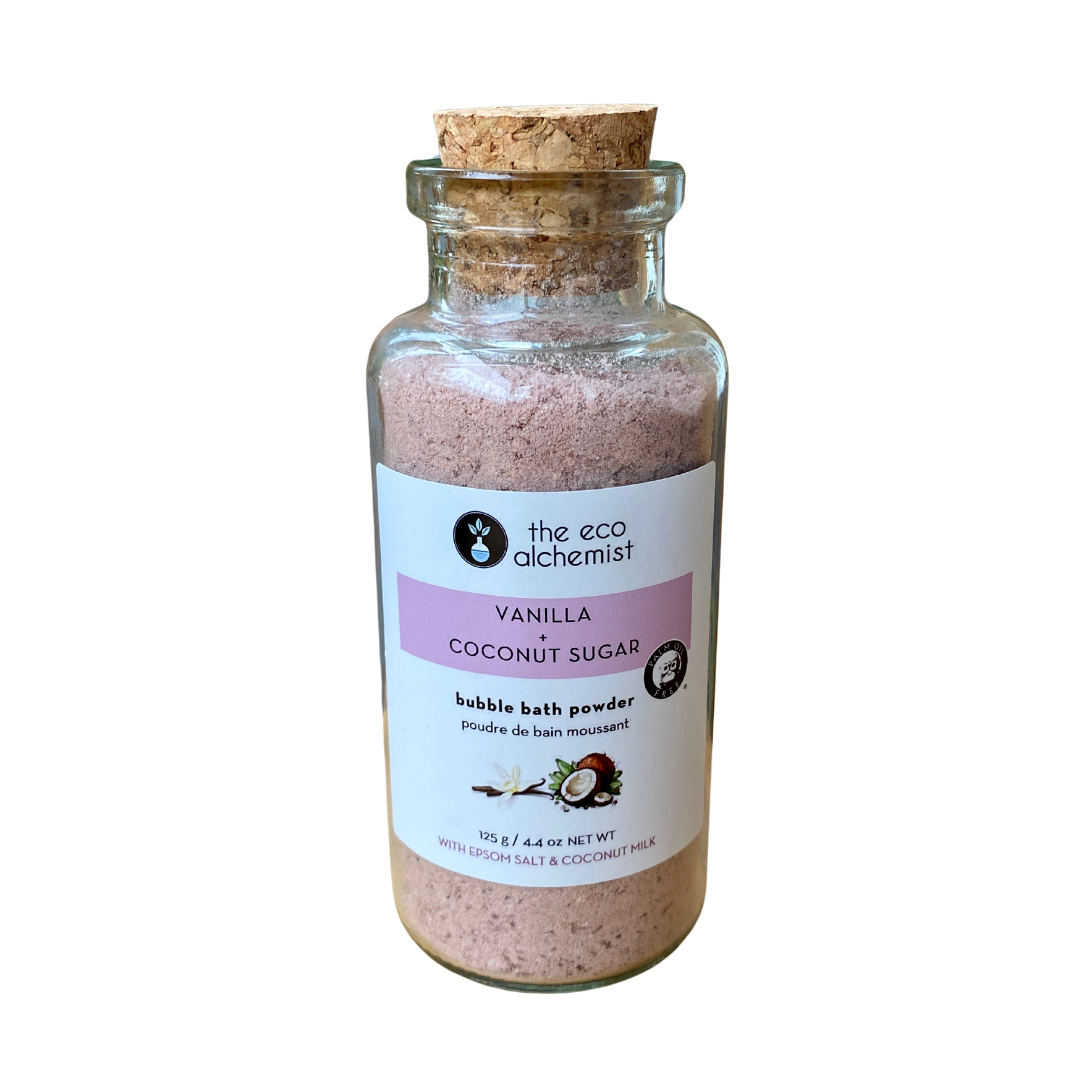 Vanilla + Coconut Sugar Bubble Bath Powder