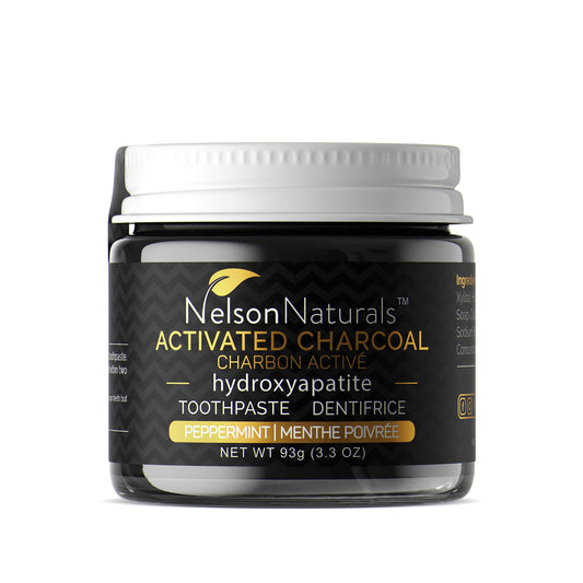 Activated Charcoal Peppermint with Hydroxyapatite 93g