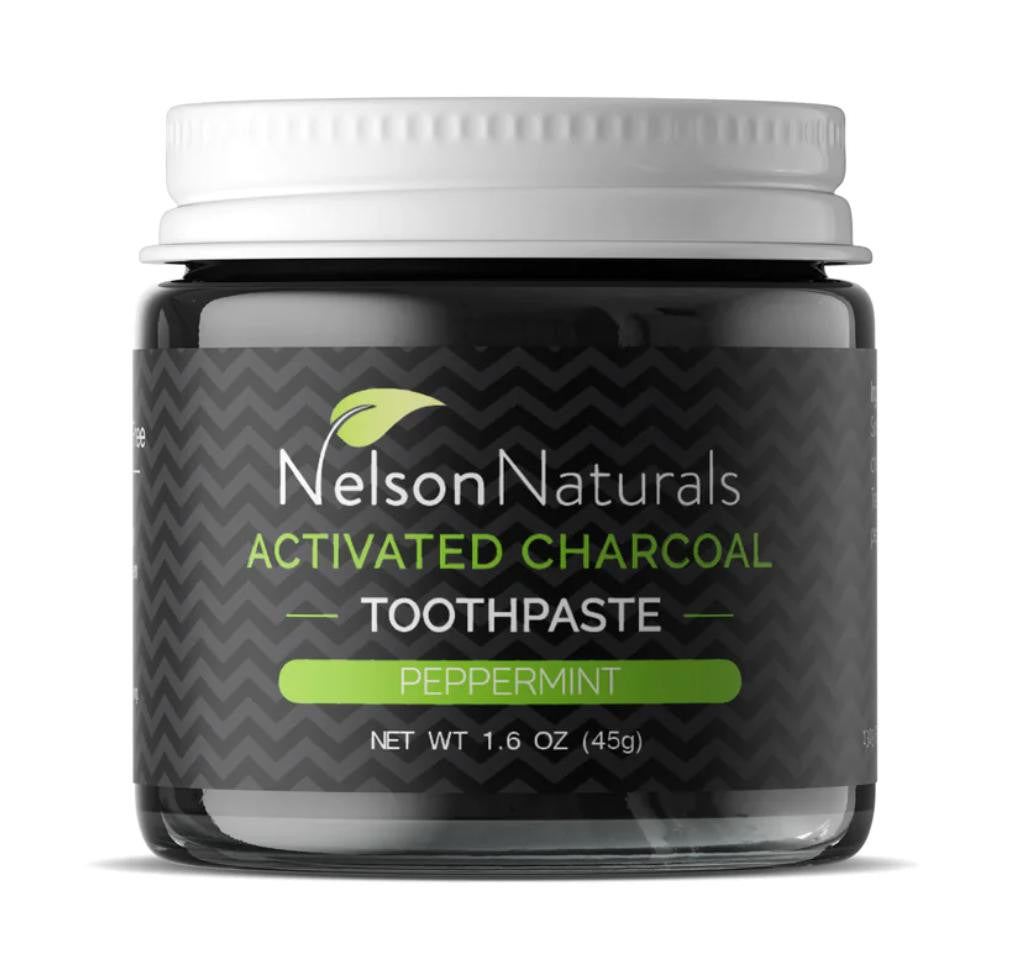 Nelson Naturals Activated Charcoal Whitening Toothpaste 