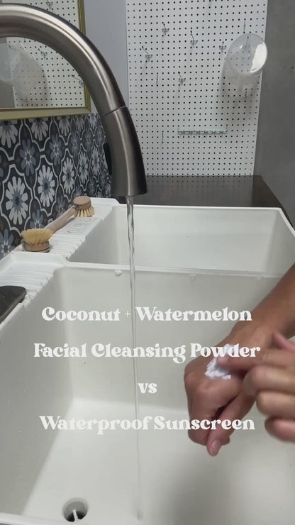 Coconut + Watermelon Facial Cleansing Powder