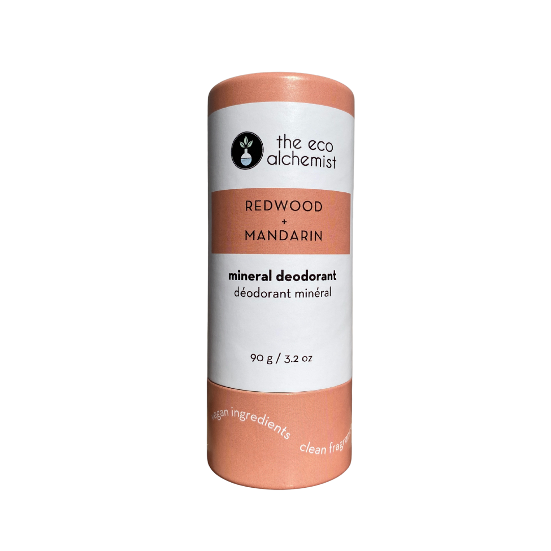 Redwood + Mandarin Mineral Deodorant Stick – The Eco Alchemist