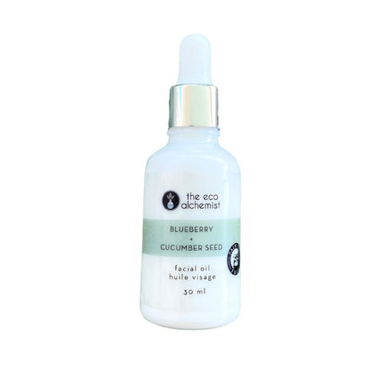 The Eco Alchemist Blueberry + Cucumber Seed Facial Oil 