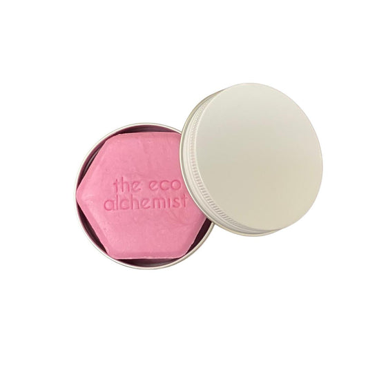 The Eco Alchemist Shampoo/Conditioner + Facial Cleansing Bar Travel Tins 