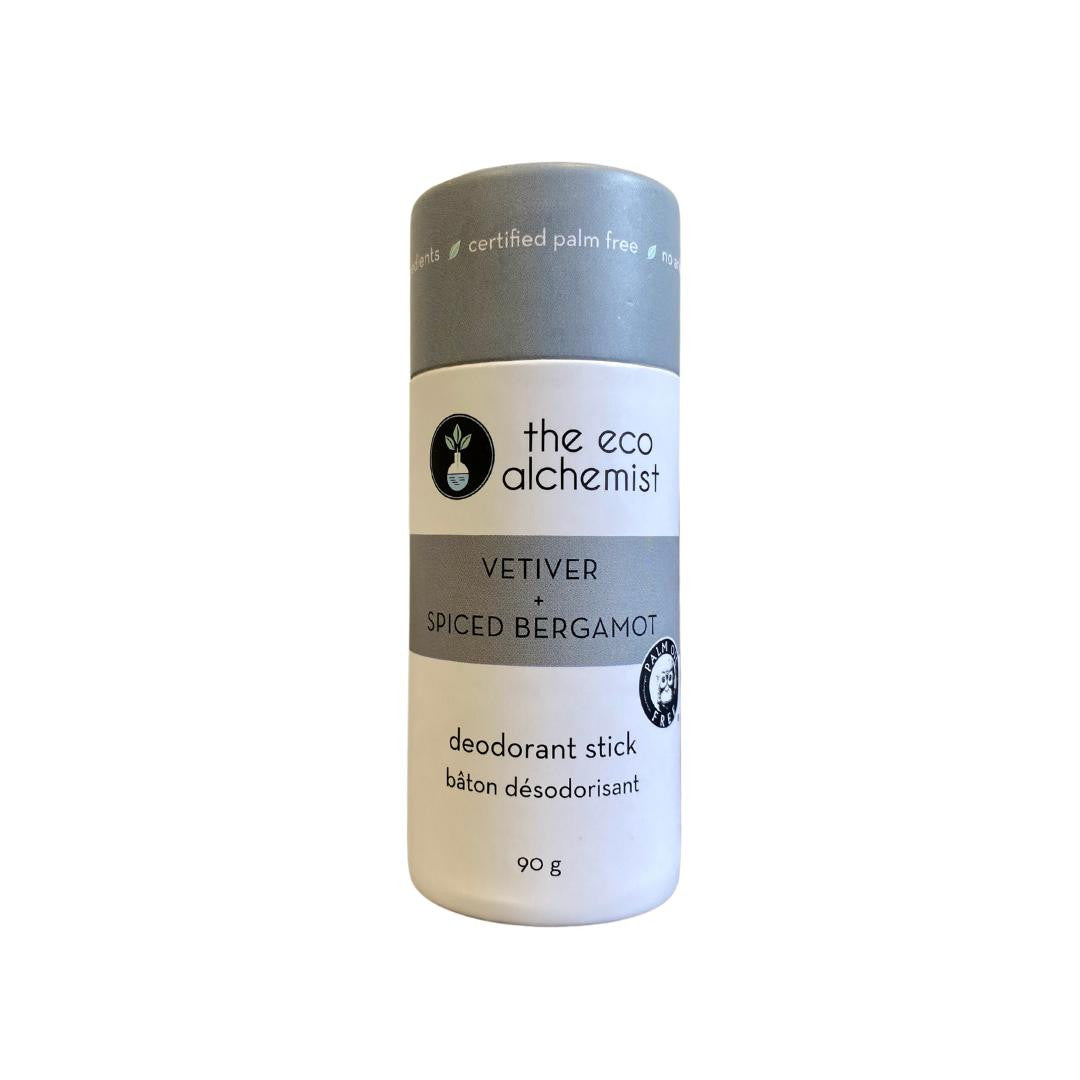 The Eco Alchemist Vetiver + Spiced Bergamot Deodorant Stick 